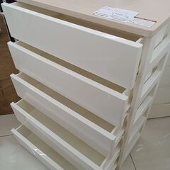 ★リユースのサカイ日立店★HJ8653  収納棚 ホワイト H106×D40.5×W75.5 クリーニング済み の画像