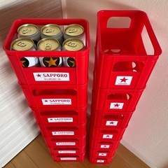 350ml缶サッポロビールケース　 14個の画像