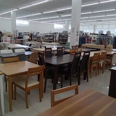 ★リユースのサカイ日立店★HJ8656  ダイニングセット ナチュラルブラウン H70×D70×W110 クリーニング済み の画像