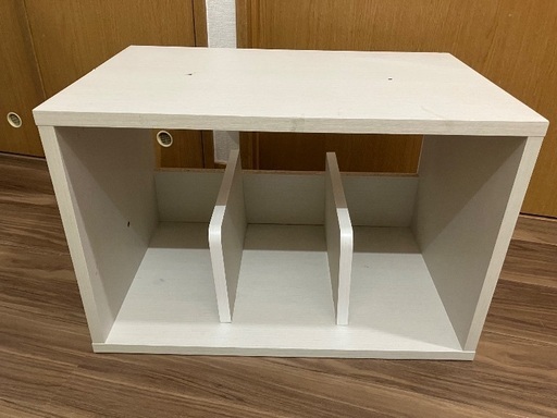 本立て仕切り付きボックス (Mt) 鶴舞の収納家具《棚、シェルフ》の中古