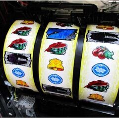 オーイズミ　OVERLOAD　絶対支配者光臨Ⅱ　パチスロ　実機　コイン不要機　オーバーロード　スロット台　設定キー　666ZSの画像