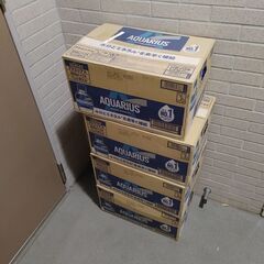 【交渉中】アクエリアス（500㎖ペットボトル）24本×6箱の画像