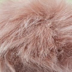 ファーチャーム ピンク キーホルダー ふわふわ ボンボン バッグチャーム 可愛いの画像