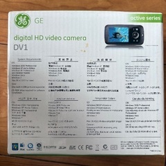 GE デジタルHDビデオカメラ DV1の画像