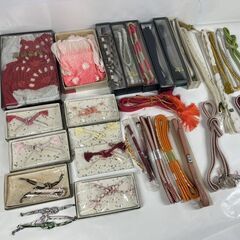 和装小物 組み紐 帯締め 帯揚げ 色々 30点の画像
