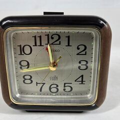 SEIKO セイコー 置時計 手動巻き MA327 日本製 昭和レトロ の画像