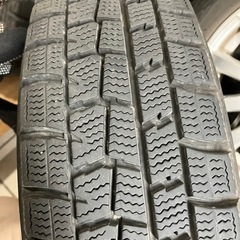 スタッドレスタイヤ　アルミホイールつきの画像
