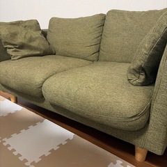 ニトリ　　2人掛けソファの画像