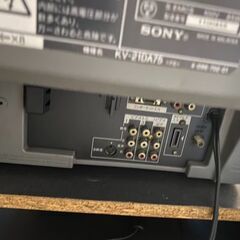 【ジャンク品】SONY ブラウン管テレビ KV-21DA75の画像