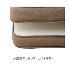 ニトリ N-sleep ダブルマットレス 1570スプリングの画像