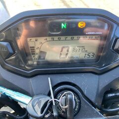 ホンダ CB250F ABS MC43 実動 書類付き 吹け上がり良好 キャリア付 通勤 通学 ツーリング カスタムベースにも　乗って帰れそうの画像