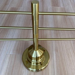 ⭕️超美品⭕️unico Astre 別注ゴールド クロス型6灯シーリングライト ゴールド⭕️新品LED電球付きの画像