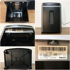 Fellowes プロフェッショナルシュレッダー B-081MC フェローズ 卓上シュレッダーCB231SB コーナンおまけ付き 清掃/動作確認済みの画像