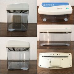 Fellowes プロフェッショナルシュレッダー B-081MC フェローズ 卓上シュレッダーCB231SB コーナンおまけ付き 清掃/動作確認済みの画像