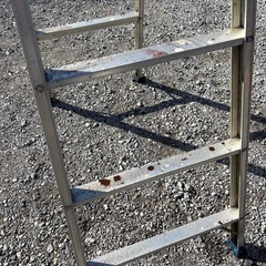 ●６段アルミ製　はしご兼脚立●アルインコの画像