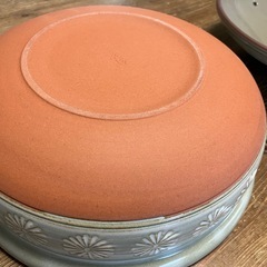 ４〜５人用《日本製・美品》９号三島『土鍋』ガス火専用の画像