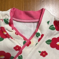 袴ロンパース　女の子　60〜70 ニシキの画像