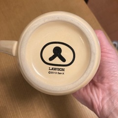 リラックママグカップ　ローソンコラボデザインの画像