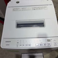 F12 洗濯機 日立 hitachi BW-G70J ホワイト ビートウォッシュ /HITACHI 2024年製【美品】の画像