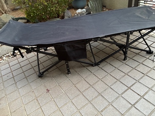 折りたたみ式簡易ベッドジャンク (あおちゃん) 舎人のベッド《シングル