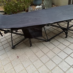 折りたたみ式　簡易ベッド　　ジャンク　の画像