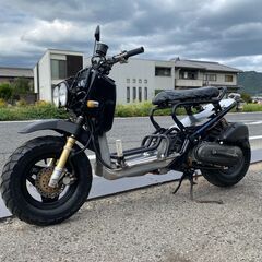 ホンダ ZOOMER ズーマー AF58 キャブ 実動 書類付き ディスク化 アルミフォーク　スーパーサウンド 通勤 通学 レストアにもの画像