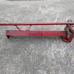 アングルカッター 冷延鋼板 L型アングル 切断機 手動式 台湾製 Lアングル　移動式の画像