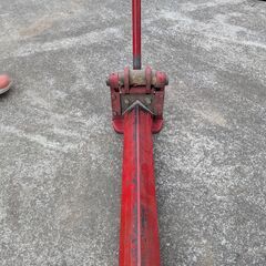 アングルカッター 冷延鋼板 L型アングル 切断機 手動式 台湾製 Lアングル　移動式の画像