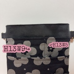 ナースポケット オーガナイザー シザーバッグ 作業ポーチ ハンドメイドの画像