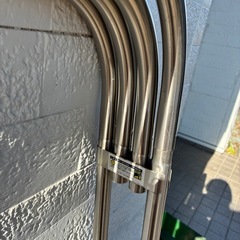 布団干しの画像