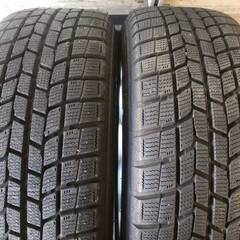 ☆バリ溝スタッドレス☆ JENEIGE 16インチ 6.5J PCD100 5穴 ET47 ハブ径約73 グッドイヤー アイスナビ6 205/55R16 2019年 4本　プリウス カローラスポーツ 86 BRZ YS172の画像
