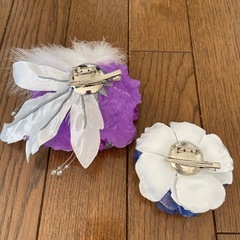 コサージュ　2点　ハンドメイドの画像