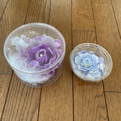 コサージュ　2点　ハンドメイドの画像