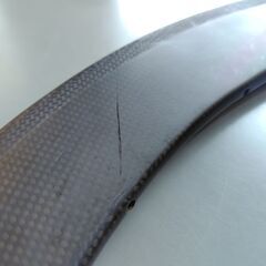 ★メーカー不明 カーボンリム 700c? 1本のみ★リムのみ ロードバイク 自転車 ホイール★の画像