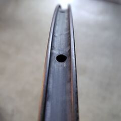 ★メーカー不明 カーボンリム 700c? 1本のみ★リムのみ ロードバイク 自転車 ホイール★の画像