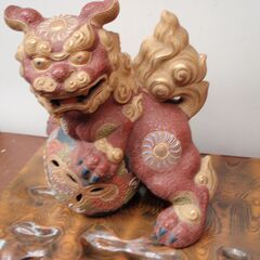 置物　獅子　開運の画像
