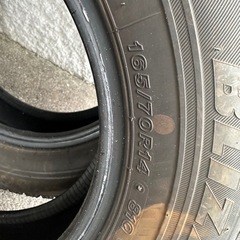 ブリジストン VRX165/70-14 2020年製の画像