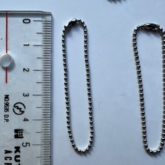 金属製チェーン 7個セットの画像
