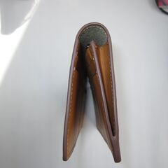 メンズ 栃木レザー 長財布 本革 大容量 牛革 小銭入れ 無地 男性 紳士用 (グリーン)新品未使用 開封済みです の画像