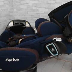 チャイルドシート アップリカ フラディアグロウ ISOFIX 360セーフティ　 ネイビーシェールNV　A17874の画像