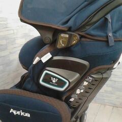 チャイルドシート アップリカ フラディアグロウ ISOFIX 360セーフティ　 ネイビーシェールNV　A17874の画像