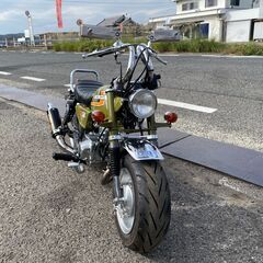 ホンダ　モンキー　Z50J　実動　書類付　5.5J　ワイドホイール　車高短　キタコ 75cc　ボアUP　水本R　SPヘッド　BEET　バックファイヤーの画像