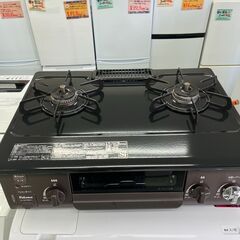 【リサイクルショップ ピカソ 小松原】🍳✨【LPガス用】パロマ ガスコンロ（左強火タイプ／2020年製） IC-S37BM-L✨★6009★の画像