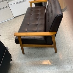 【2人掛けソファー】ブランド不明の画像