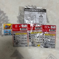 消防ラバーキーホルダー　消しゴムなどの画像