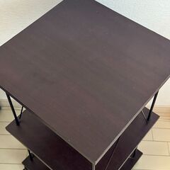 サイドテーブル　キャスター付きの画像