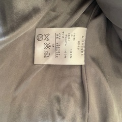 ウール100％コートの画像