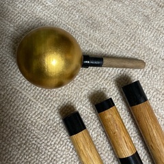 国旗ポール　木製の画像