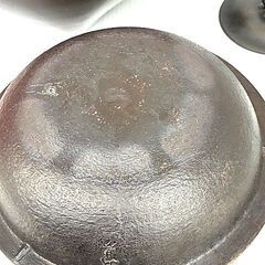 茶道具　茶釜セット（朝鮮風炉）釜環付の画像