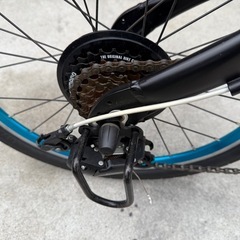 最終値下げ　ルノー　light10 折りたたみ自転車　20インチ　軽量　ヘルメット、収納運搬バッグ等オマケ有り の画像